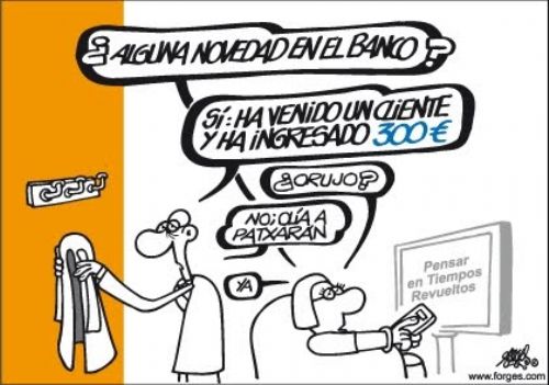 viñeta banco